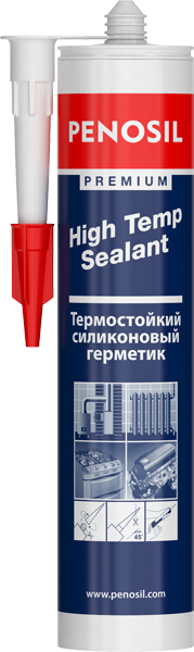 Герметик силиконовый "Penosil" Premium High Temp красный 310ml