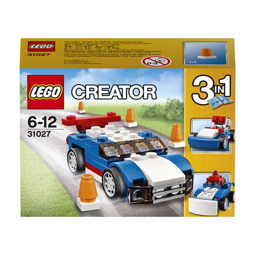31027 Lego Creator Синий гоночный автомобиль, Лего Креатор