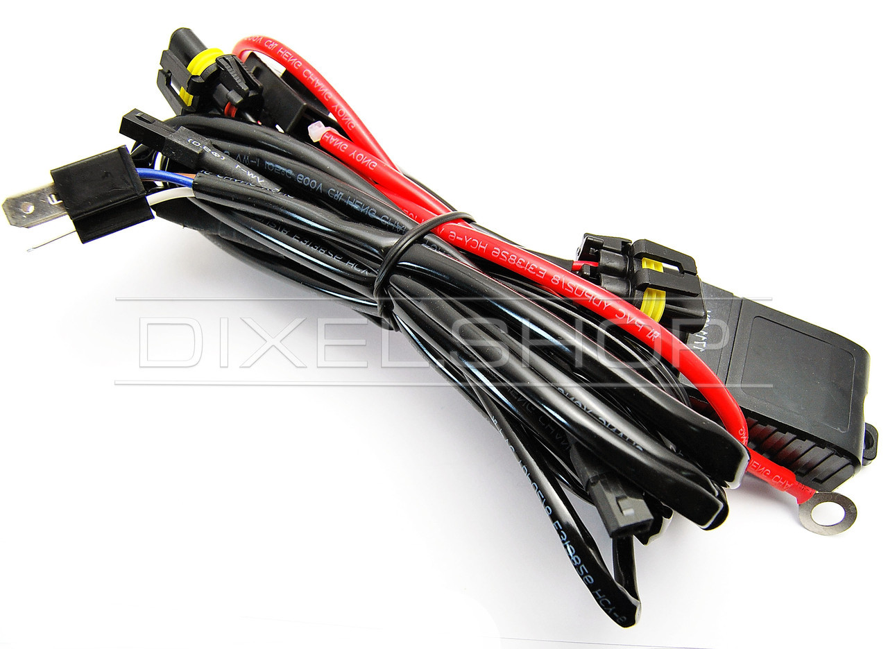 Проводка Premium H4 HiLow 12V (Коса+Реле), фото 1