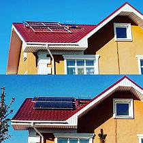 Солнечная водонагревательная станция, Garden Village, г. Астана 1