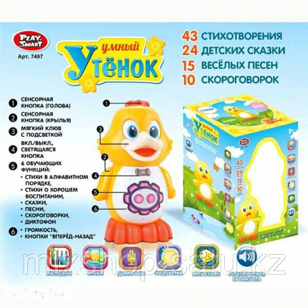 Обучающая игрушка Умный утенок Play Smart