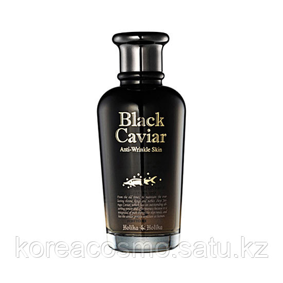 Антивозрастной тоник с экстрактом черной икры HOLIKA HOLIKA Black Caviar Anti-Wrinkle Skin