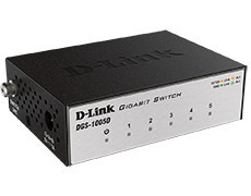 Неуправляемый коммутатор  D-link DGS-1008D