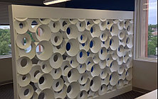 Декоративные перегородки 3D Блоки "Кольца", фото 2