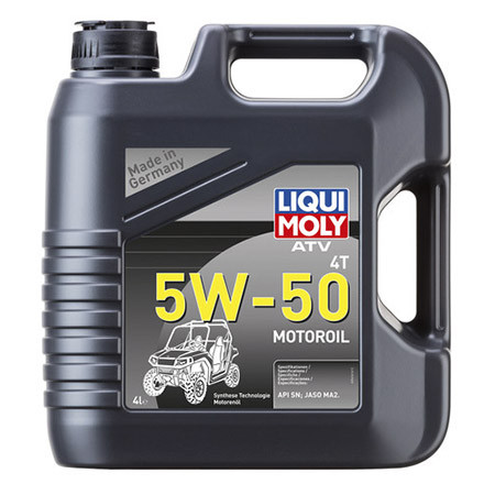 Мотоциклетное масло Liqui Moly MOTO 4Т ATV 5W50 20738 4литра - фото 1 - id-p60825301