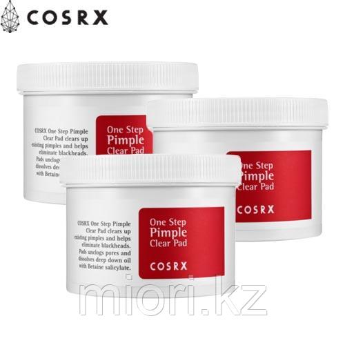 COSRX One Step Pimple Clear Pad, Очищающие подушечки с BHA-кислотой