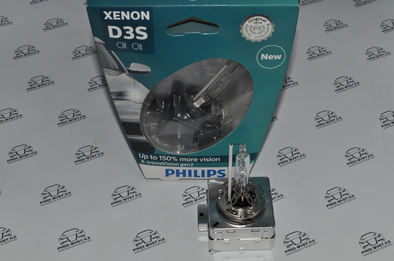 Ксеноновые лампы D3S Philips X-treme Vision Gen2 +150%