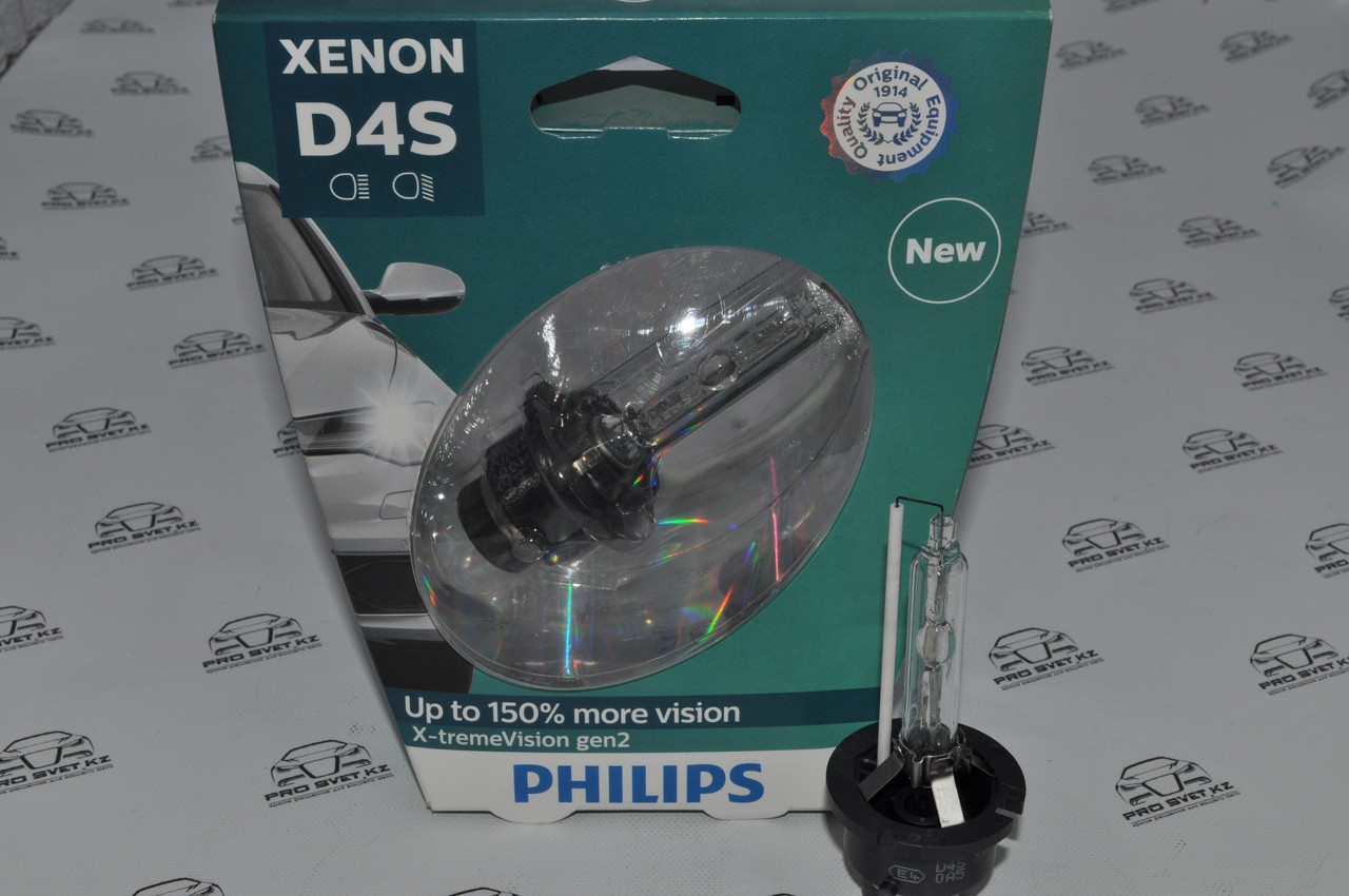 Ксеноновые лампы D4S Xenon x-tremme Vision 4800K /Philips GEN 2 blister +150% - фото 1 - id-p45862250