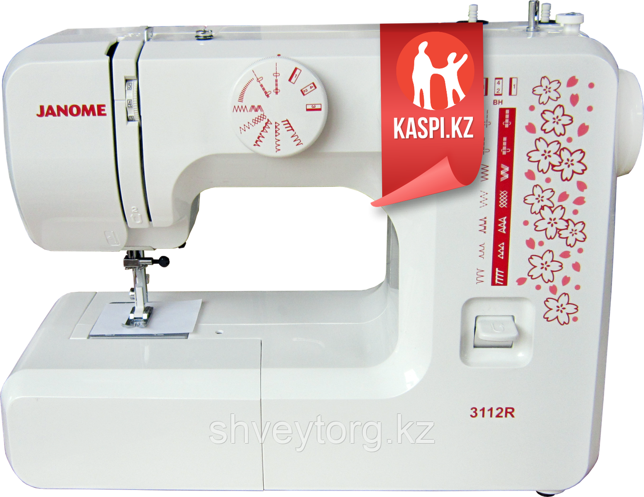 Бытовая швейная машина JANOME 3112 R