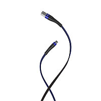 Кабель USB HOCO U39 Slender charging data cable for Type-C (Blue&Black), фото 1