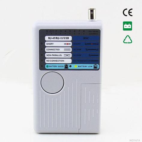 Универсальный тестер LAN, USB,BNC,RJ11, фото 2