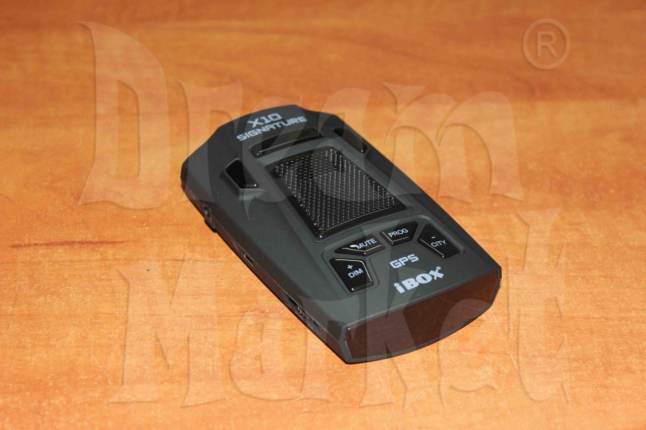 IBox X10 Signature, база камер, GPS