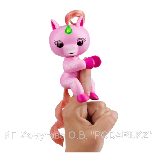 Fingerlings WowWee Интерактивный светящийся единорог Джоджо (Jojo)