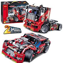 Конструктор DECOOL 3360 спортивный грузовик V8 2 в 1 (аналог Lego Technic 42041)