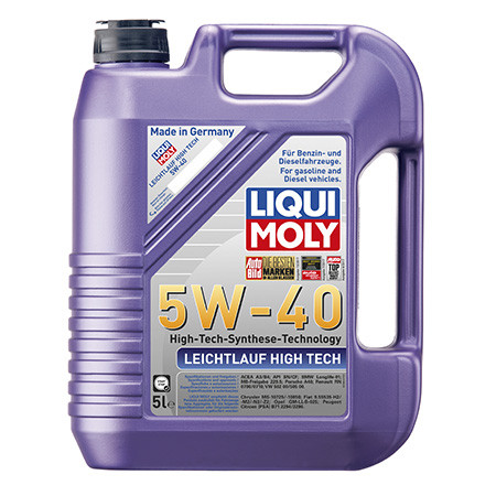 Моторное масло LIQUI MOLY Leichtlauf High Tech 5W-40 5L