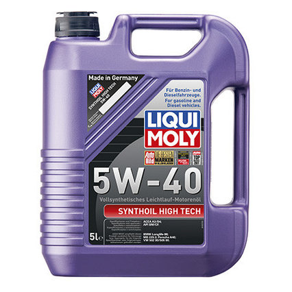 Моторное масло Liqui Moly Synthoil High Tech 5W-40 5L