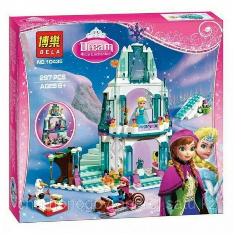Конструктор Bela I 10435.ce Enchanted Холодное сердце "Замок"аналог LEGO 41062 297 деталей