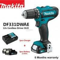 Аккумуляторная дрель-шуруповерт MAKITA DF331DWME 4ah