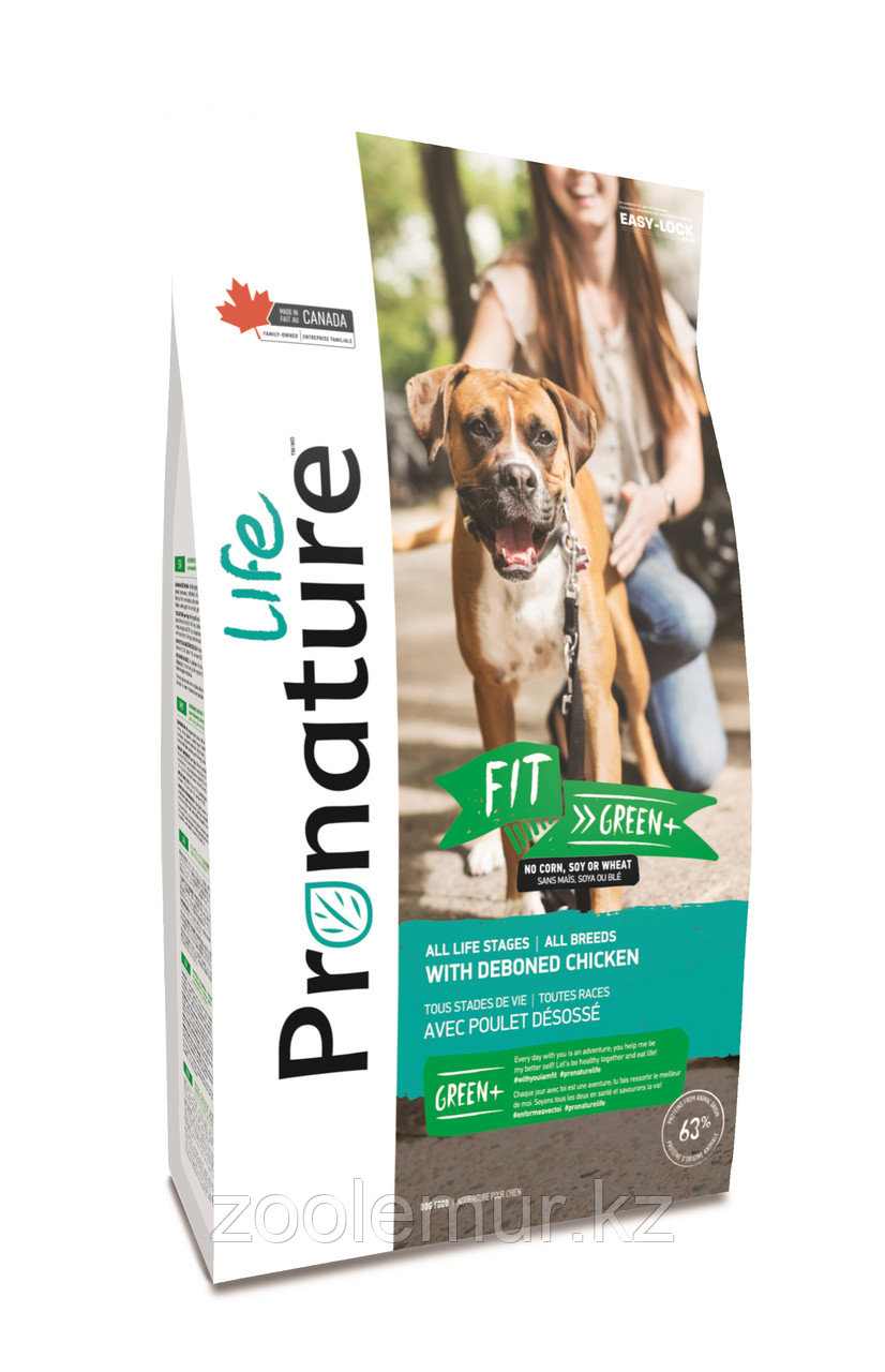 Pronature Life Fit (Пронатюр Лайф Фит) корм для щенков и собак с курицей 2,27 кг
