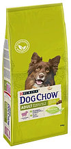 Dog Chow Adult Lamb&Rice, Дог Чау корм для взрослых собак с ягненком и рисом, уп. 14кг.
