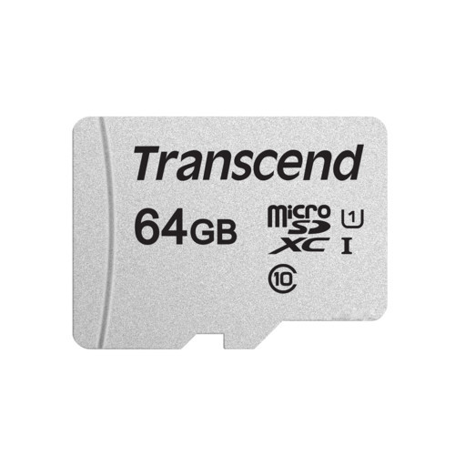 Transcend MicroSD 64GB Class 10 U1 флеш (flash) карты (TS64GUSD300S) - фото 1 - id-p60875263