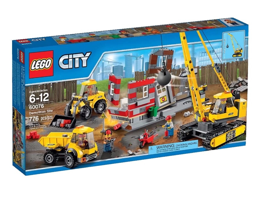 60076 Lego City Снос старого здания, Лего Город Сити