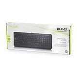 Клавиатура Delux DLK-02UB, фото 2