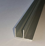 Алюминиевый швеллер 25мм х 25мм х 2мм, фото 2