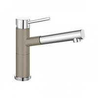 Кухонный смеситель Blanco Alta-S Compact серый беж/хром (517634) N187 Кухонный смеситель Blanco Alta-S Compact серый беж/хром (517634)