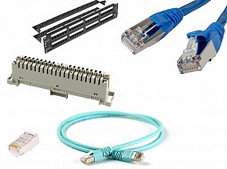 Пассивное сетевое оборудование (патч корды, кабели UTP, FTP, коннекторы)