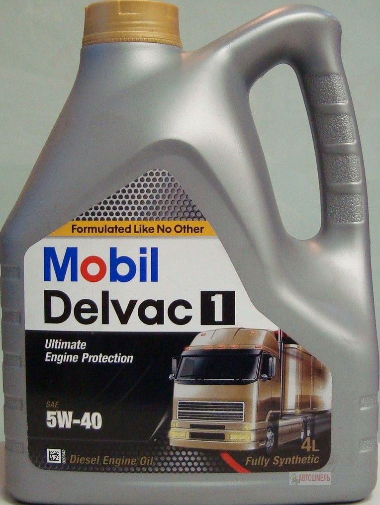 Моторное масло Mobil Delvac 1 5W-40 4 литра - фото 1 - id-p60896095