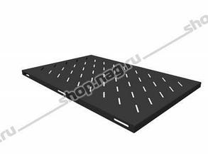 Полка стационарная для шкафов глубиной 1000мм, (глубина полки 710мм) распределенная нагрузка 20кг, цвет-черный