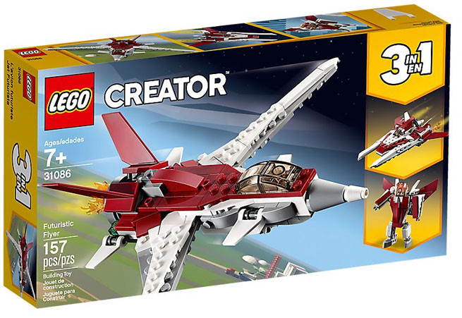 Lego Creator Истребитель будущего