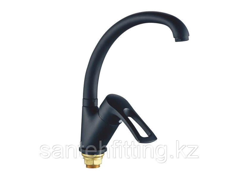 Смеситель кухня Kitchen black Chr-778 AN&TMGroup