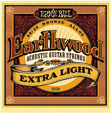 Струны для акустической гитары Ernie Ball 2006