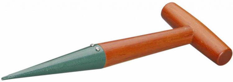 Конус GRINDA посадочный, из углеродистой стали с деревянной ручкой, 290 мм