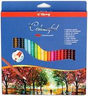 Набор цветных карандашей Colourful Yalong 24 цвета