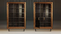 Модуль шкаф для книг. Багет Тоскана с дверцами