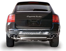 Выхлопная система Supersprint на Porsche Cayenne 955