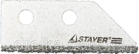 Лезвие STAYER "PROFI" сменное с карбидным напылением для скребка 33415, 2шт. , фото 2