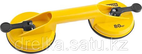 Стеклодомкрат STAYER "MASTER" MAXLift, пластмассовый, двойной, 80кг, фото 2