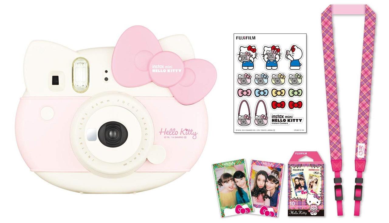 Фотоаппарат моментальной печати Fujifilm Instax Mini Hello Kitty + 10шт картриджей в подарок