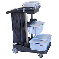 Тележка ВолеоПро СВЕП, 3 контейнера Vileda Professional 145150 Тележка ВолеоПро СВЕП, 3 контейнера Vileda Professional