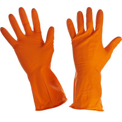 Перчатки латексные для уборки (L, M, S)