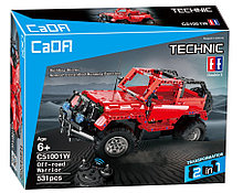 Конструктор на радиоуправлении CaDa Technic 2,4Ггц Джип 2-в-1 531 деталь (C51001W) аналог Lego Technic