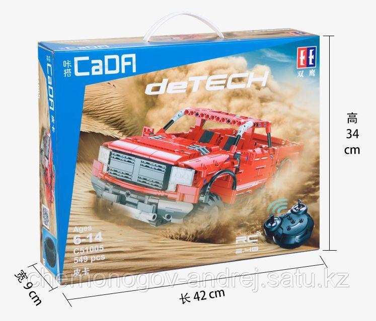 Конструктор на радиоуправлении CaDa Technic 2,4Ггц пикап 549 деталей (C51005W)