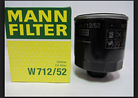 Масляный фильтр MANN W712\52 10214 Масляный фильтр MANN W712\52