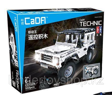 Конструктор на радиоуправлении 2,4Ггц Cada Technic джип Land Rover 533 детали (C51004W) аналог Lego Technic