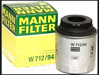 Масляный фильтр MANN W712\94 11398 Масляный фильтр MANN W712\94