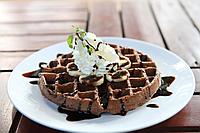 Сухая смесь для бельгийских вафель шоколадная